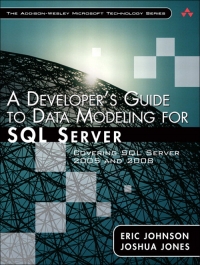 A Developer's Guide to Data Modeling for SQL Server | Addison-Wesley