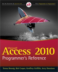 Access 2010 Programmer's Reference | Wrox Access 2010 Programmer's Reference | Wrox