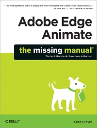 Adobe Edge Animate: The Missing Manual | O'Reilly Media