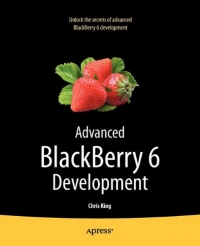 Advanced BlackBerry 6 Development, 2nd Edition | Apress