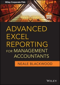 Advanced Excel Reporting for Management Accountants | Wiley