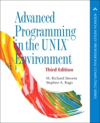 Advanced Programming in the UNIX Environment, 3rd Edition | Addison-Wesley