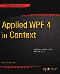 Applied WPF 4 in Context | Apress
