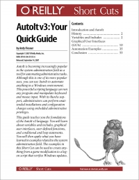AutoIt v3: Your Quick Guide | O'Reilly Media
