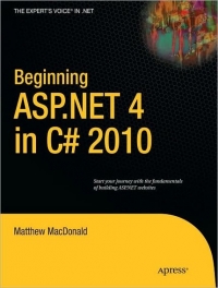 Beginning ASP.NET 4 in C# 2010 | Apress