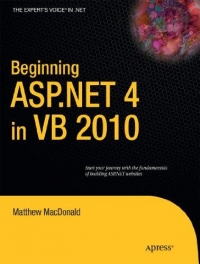 Beginning ASP.NET 4 in VB 2010 | Apress Beginning ASP.NET 4 in VB 2010 | Apress