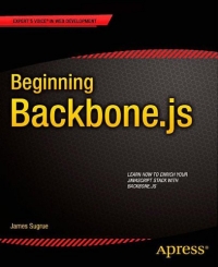 Beginning Backbone.js | Apress