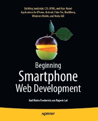 Beginning Smartphone Web Development | Apress Beginning Smartphone Web Development | Apress