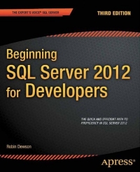 Beginning SQL Server 2012 for Developers, 3rd Edition | Apress