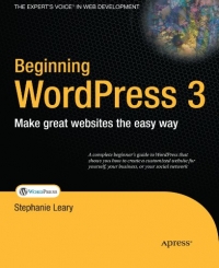 Beginning WordPress 3 | Apress