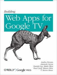 Building Web Apps for Google TV | O'Reilly Media