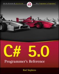 C# 5.0 Programmer's Reference | Wrox