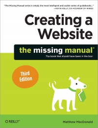 Creating a Website: The Missing Manual, 3rd Edition | O'Reilly Media