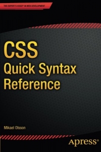 CSS Quick Syntax Reference | Apress