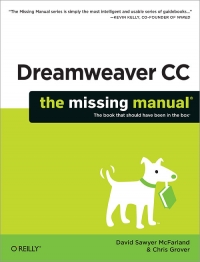 Dreamweaver CC: The Missing Manual | O'Reilly Media