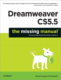 Dreamweaver CS5.5: The Missing Manual | O'Reilly Media