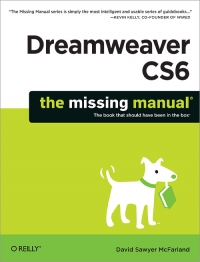 Dreamweaver CS6: The Missing Manual | O'Reilly Media