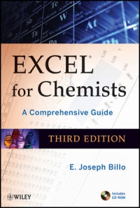 Excel for Chemists, 3rd Edition | Wiley