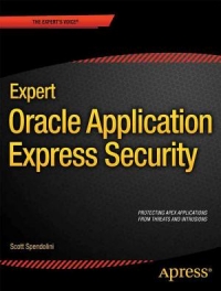 Expert Oracle Application Express Security | Apress