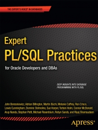 Expert PL/SQL Practices | Apress