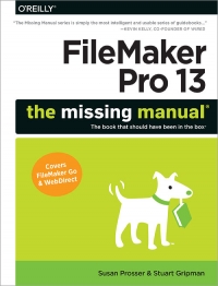 FileMaker Pro 13: The Missing Manual | O'Reilly Media