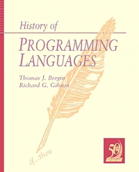 History of Programming Languages | Addison-Wesley