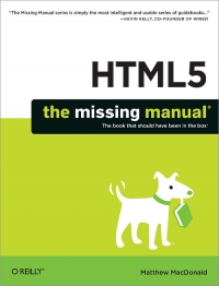 HTML5: The Missing Manual | O'Reilly Media