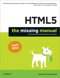 HTML5: The Missing Manual, 2nd Edition | O'Reilly Media