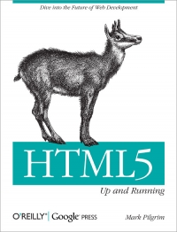 HTML5: Up and Running | O'Reilly Media