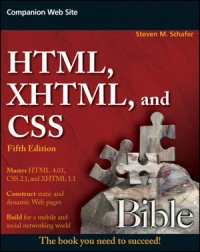 HTML, XHTML, and CSS Bible, 5th Edition | Wiley