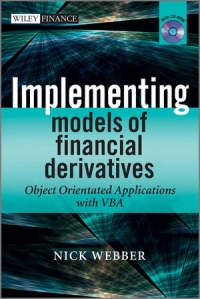Implementing Models of Financial Derivatives | Wiley