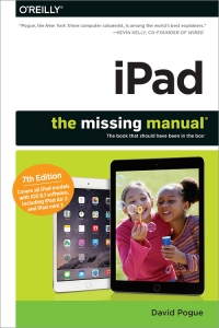 iPad: The Missing Manual, 7th Edition | O'Reilly Media