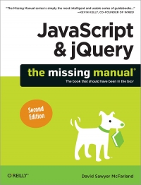 JavaScript & jQuery: The Missing Manual, 2nd Edition | O'Reilly Media