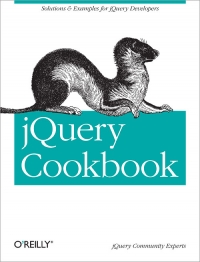 jQuery Cookbook | O'Reilly Media