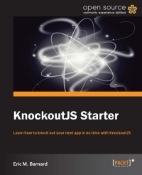 KnockoutJS Starter | Packt Publishing