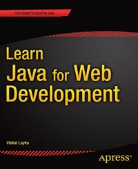 Learn Java for Web Development | Apress Learn Java for Web Development | Apress