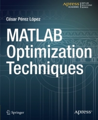MATLAB Optimization Techniques | Apress