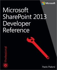 Microsoft SharePoint 2013 Developer Reference | Microsoft Press