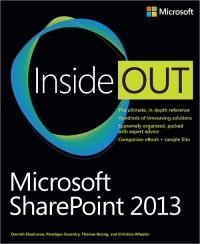 Microsoft SharePoint 2013 Inside Out | Microsoft Press