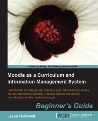 Moodle as a Curriculum and Information Management System | Packt Publishing