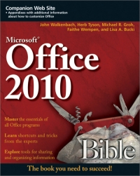 Office 2010 Bible, 3rd Edition | Wiley