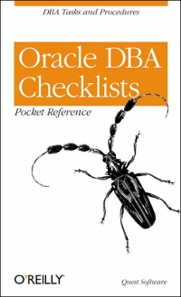 Oracle DBA Checklists Pocket Reference | O'Reilly Media