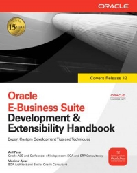 Oracle E-Business Suite Development & Extensibility Handbook | McGraw-Hill