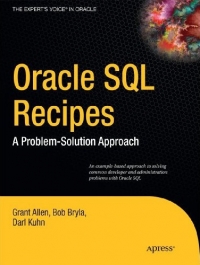 Oracle SQL Recipes | Apress Oracle SQL Recipes | Apress