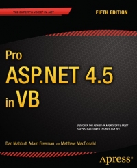 Pro ASP.NET 4.5 in VB, 5th Edition | Apress