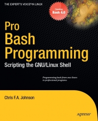 Pro Bash Programming | Apress
