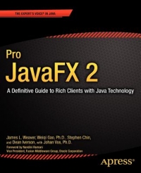 Pro JavaFX 2 | Apress