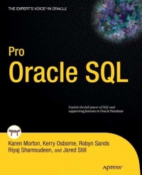 Pro Oracle SQL | Apress