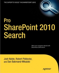 Pro SharePoint 2010 Search | Apress