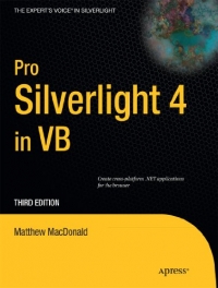 Pro Silverlight 4 in VB, 3rd Edition | Apress